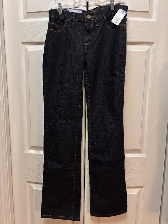Wrangler Oh Baby Denim - Wrangler Q-Baby Ultimate Riding Jeans 27/3x34 NWT Bootcut No Gap Waistband